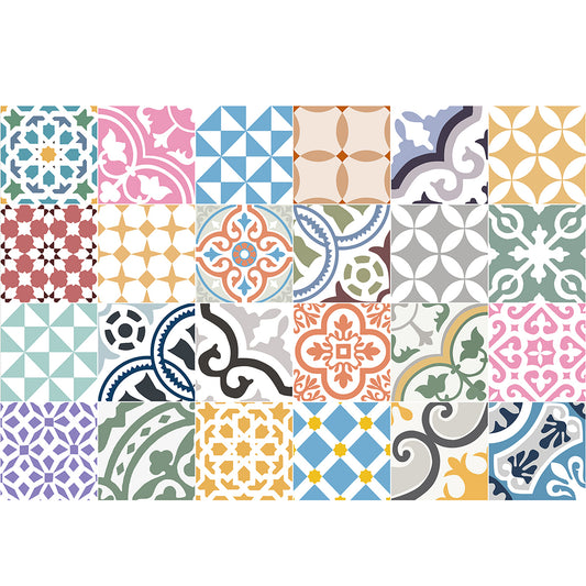 24 Stickers Collage Alegría