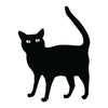 Sticker Gato Negro