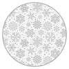 Grey snowflakes