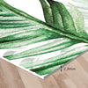 Exotic green leaves