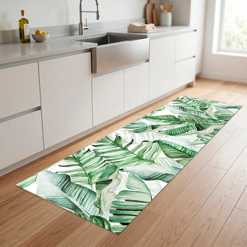 Exotic green leaves