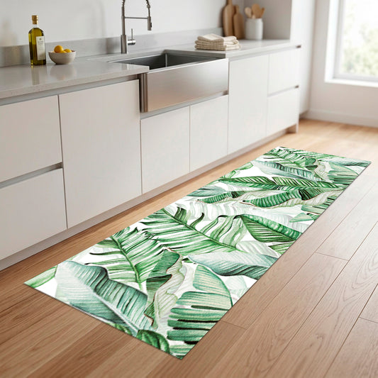 Exotic green leaves