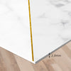 Geometría de mármol y oro