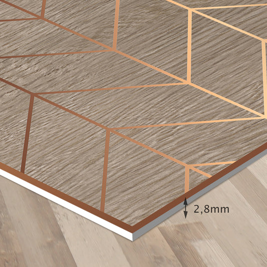 Arcos art-decó con oro 3