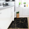 Black gold marble