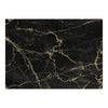Black gold marble