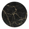 Black gold marble