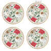 Set de 4 individuales Circular Flores de Pascua