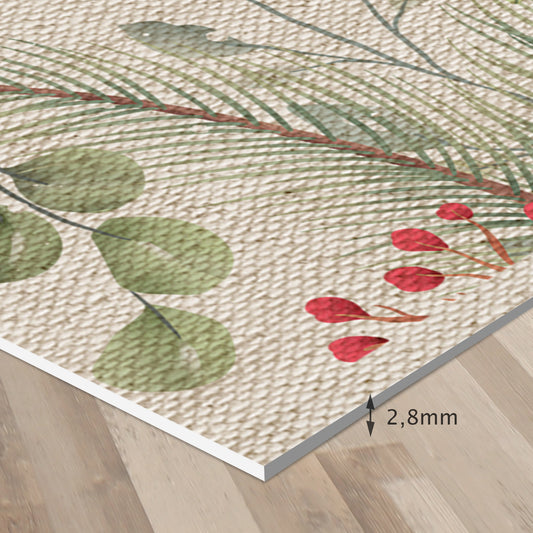 Camino de mesa Flor de Pascua