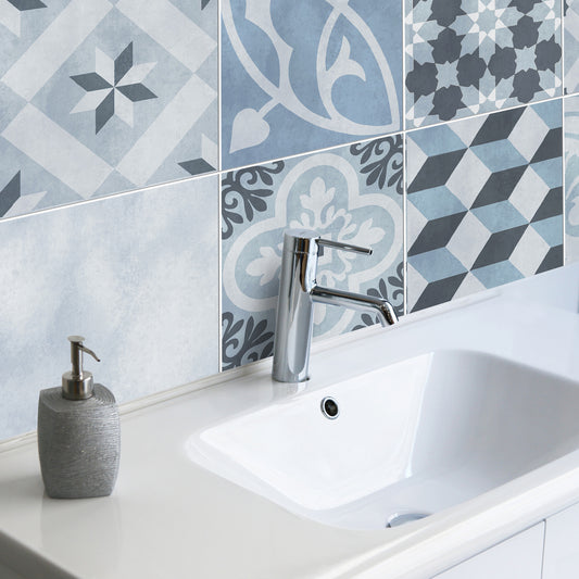 24 Stickers Miguel Azul