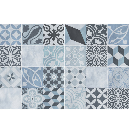 24 Stickers Miguel Azul