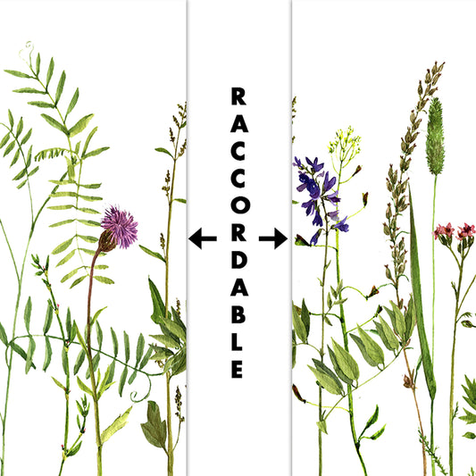 Rollo sticker Flores Silvestres