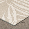 Hojas beige - “Indoor & Outdoor”