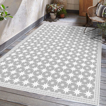 Estrellas Gris Claro - “Indoor & Outdoor”