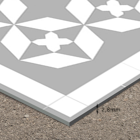 Estrellas Gris Claro - “Indoor & Outdoor”