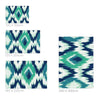 Ikat Aquamarine - “Indoor & Outdoor”