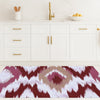 Ikat Vermilion - “Indoor & Outdoor”