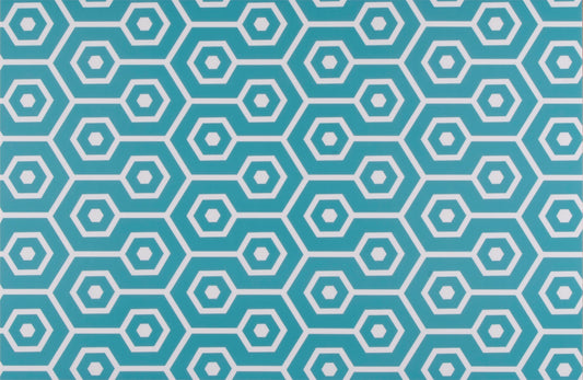 Blue Hexagons