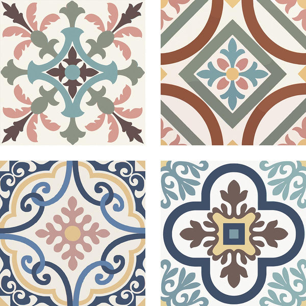 Set of 4 Assorted Tiles