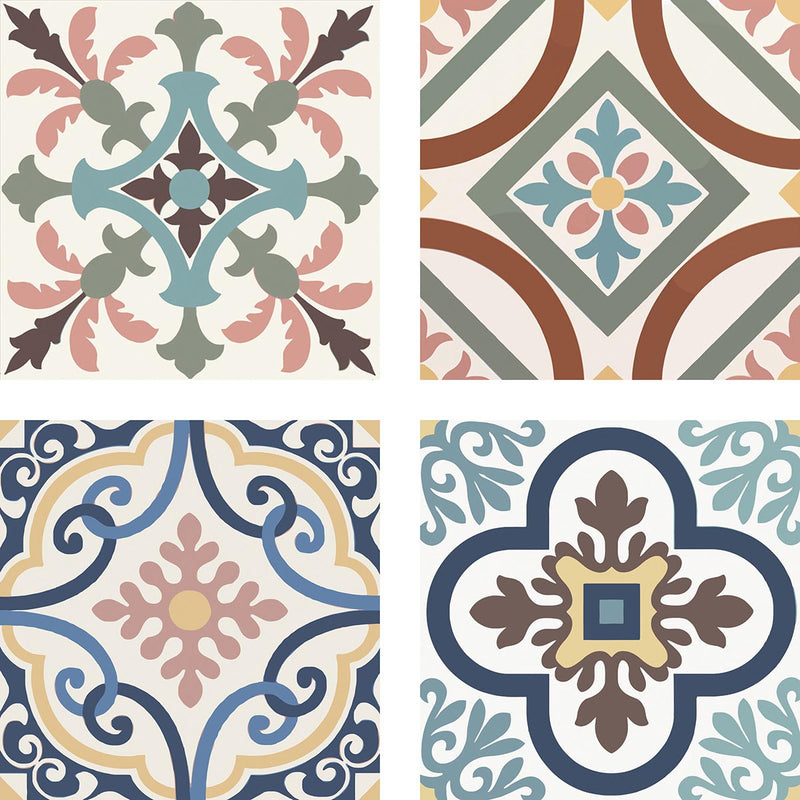 Set of 4 Assorted Tiles