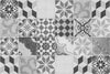 24 Stickers Mosaico Vintage Gris