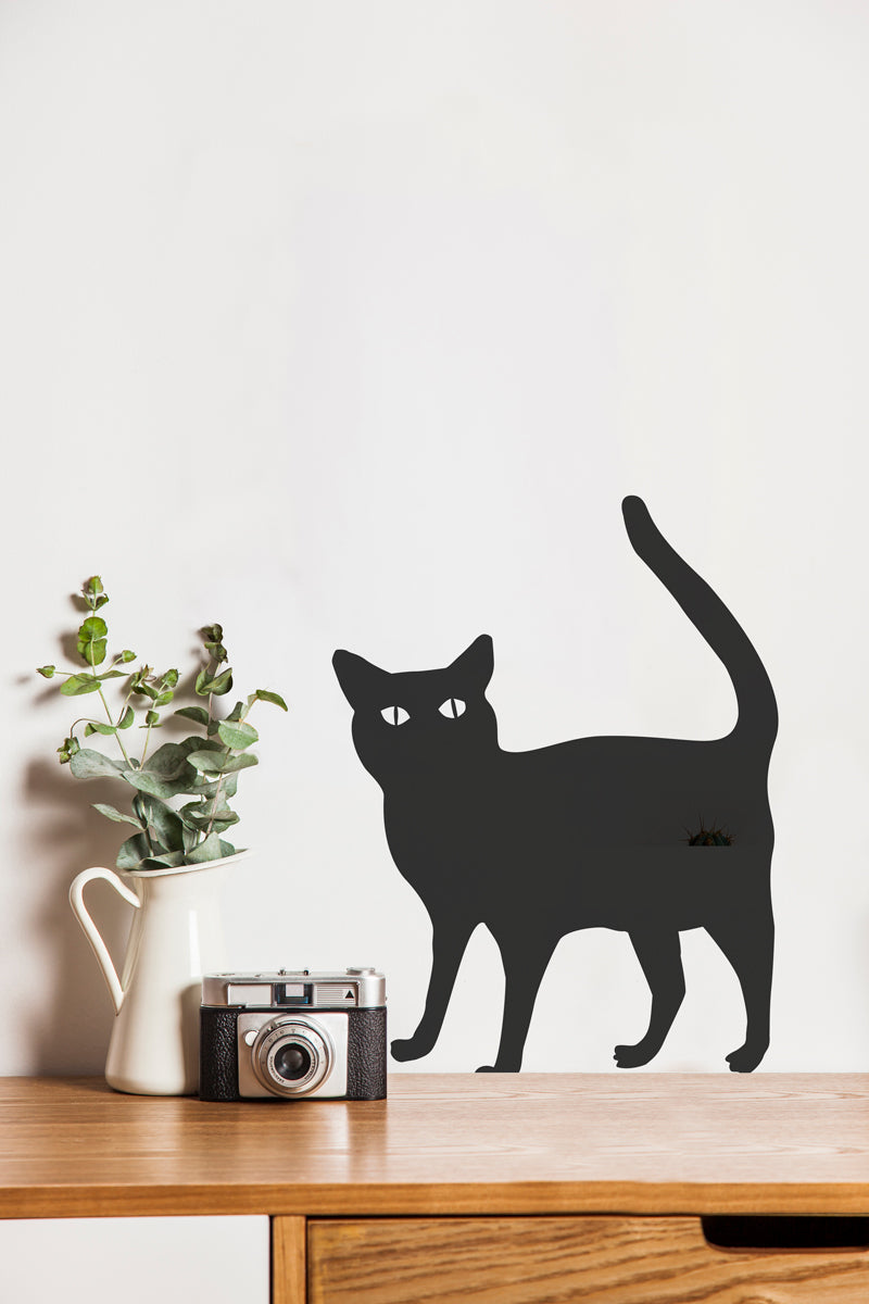 Sticker Gato Negro