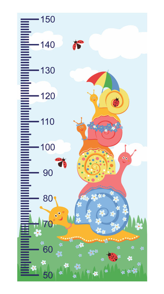 Sticker Children's Meter Snails 50X105