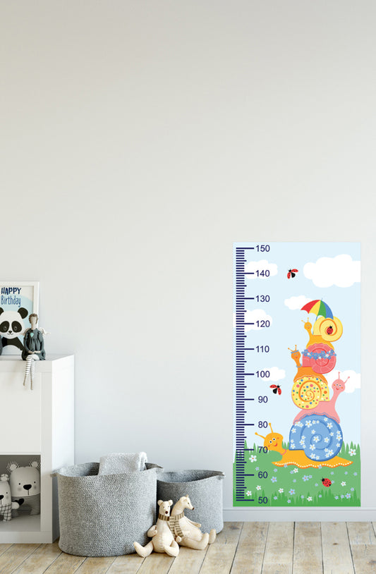 Sticker Children's Meter Snails 50X105