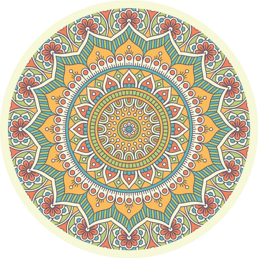 multicolor mandala table set 4 ud Delhi