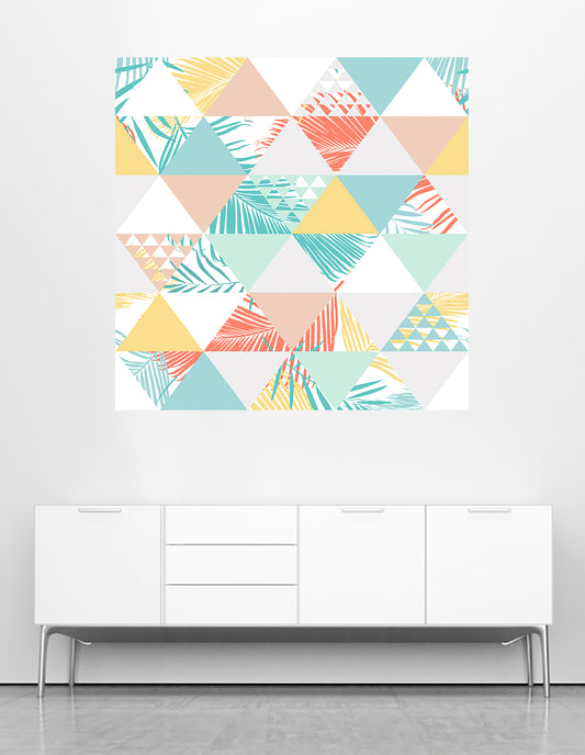 Tropical Triangle Mural