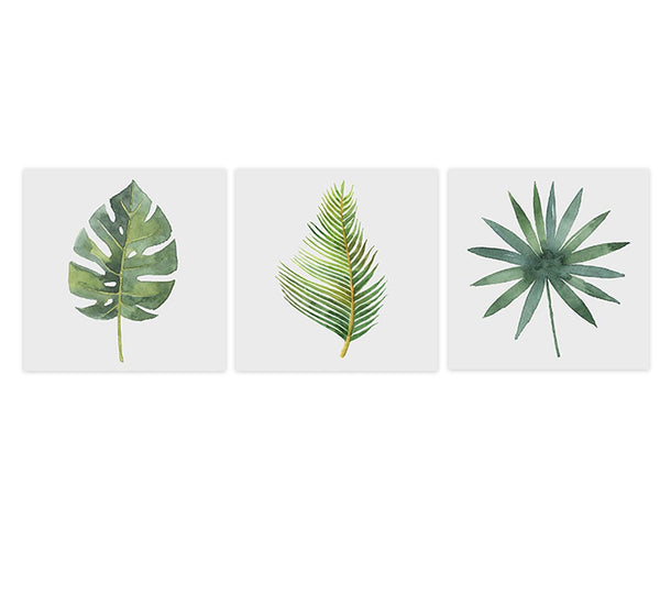 Botanical Triptych Mural, (3 Pieces Of 60X60)