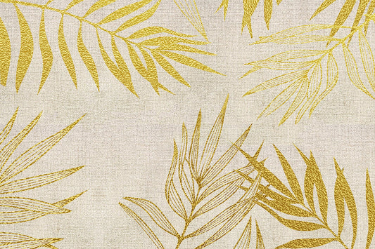 golden branches placemat set