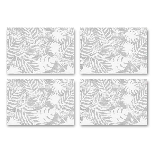 placemat set Branches gray