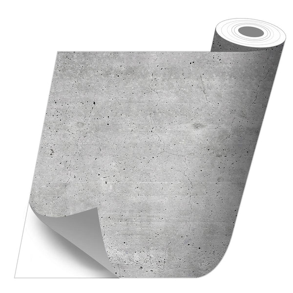 Gray cement sticker roll