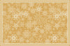 Snowflakes white and gold