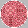 Luckiness red and white- rounded