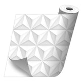3d triangles sticker roll