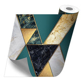 Roll sticker Geometric marble 3
