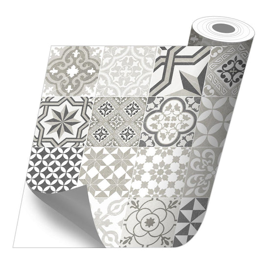 Sticker roll Hydraulic tiles 1