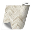 Rollo sticker Chevron madera