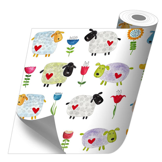 Sheep sticker roll