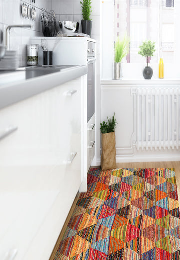 kilim diamond colors kitchen