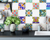 24 stickers Mosaico Toscana