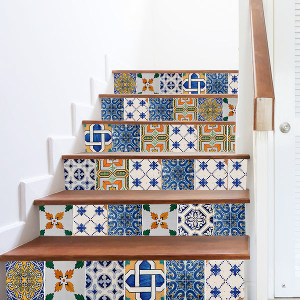 Set of 5 adhesive strips Porcelain tiles