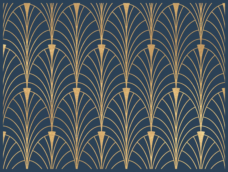 Antidérapant Moquette Salon Carpette Grand Tapis Créateur Lumière de Luxe  Abstrait Aquarelle Bleu Encre doré doré A200x300cm (6'6''x9'8'')