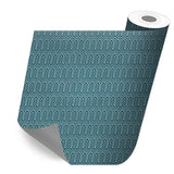 Geometry sticker roll turquoise