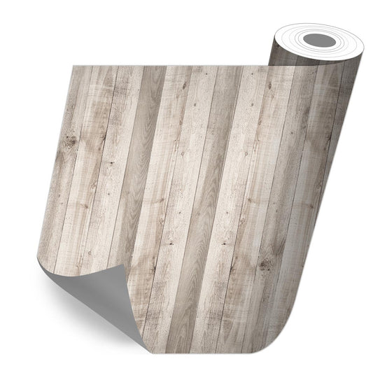 Wooden boards sticker roll 1