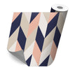 Rollo sticker Chevron tricolor