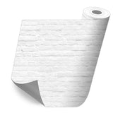 White brick sticker roll