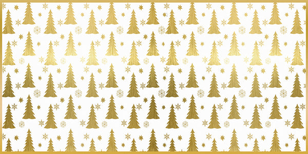 golden christmas pines